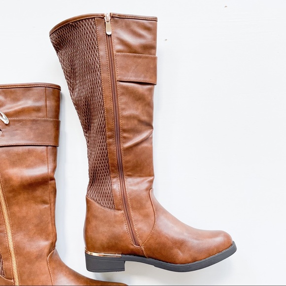Top Moda Tan Boot Ginger-1 - Picture 2 of 8